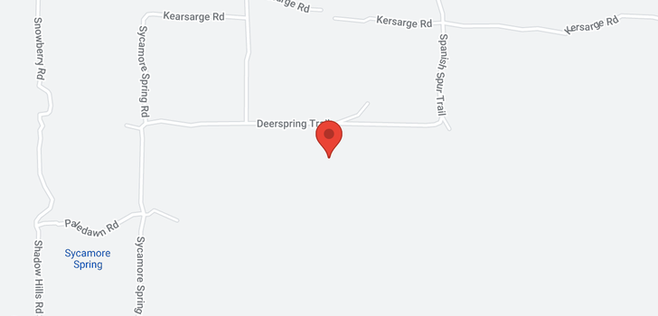 map of Deerspring Trial Aguanga, CA 92536